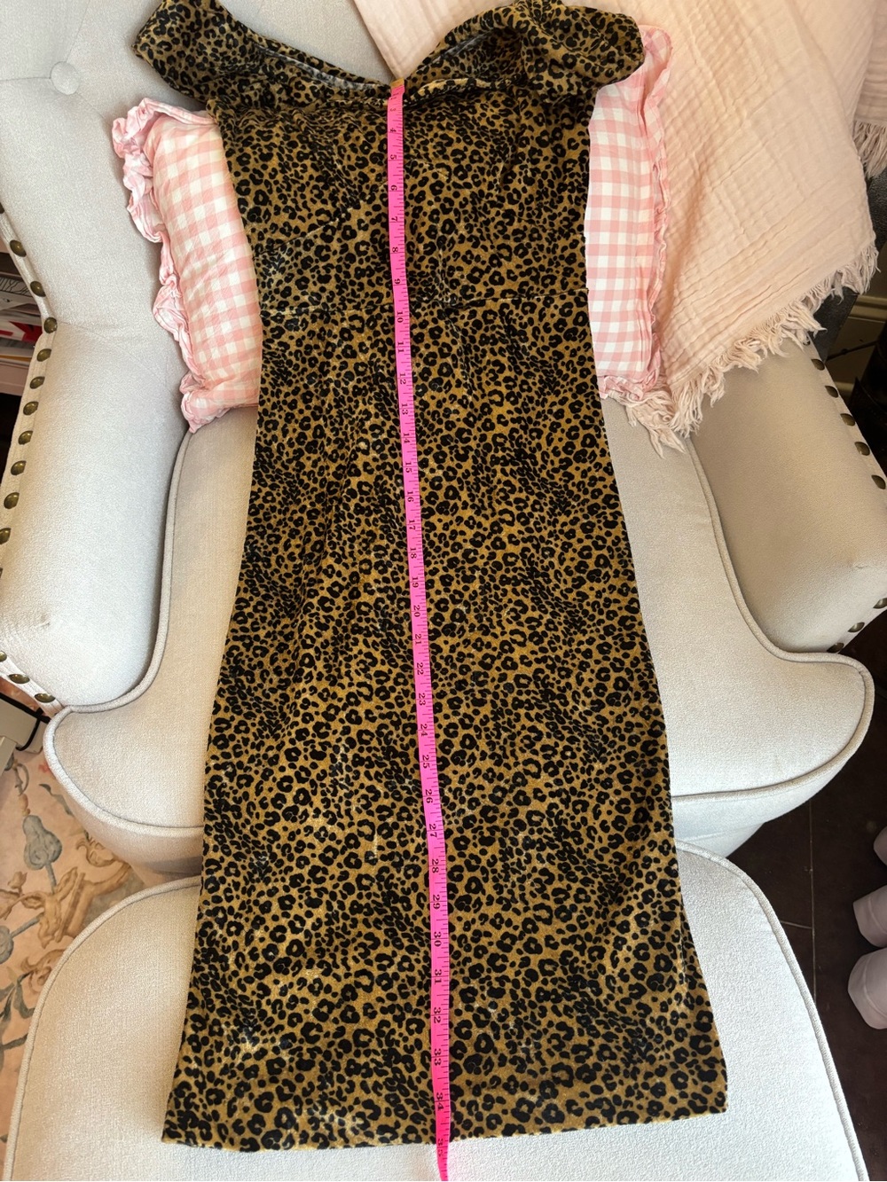 Stop Staring Leopard-Print Midi Dress in Gold and Black - Picture 8 of 9